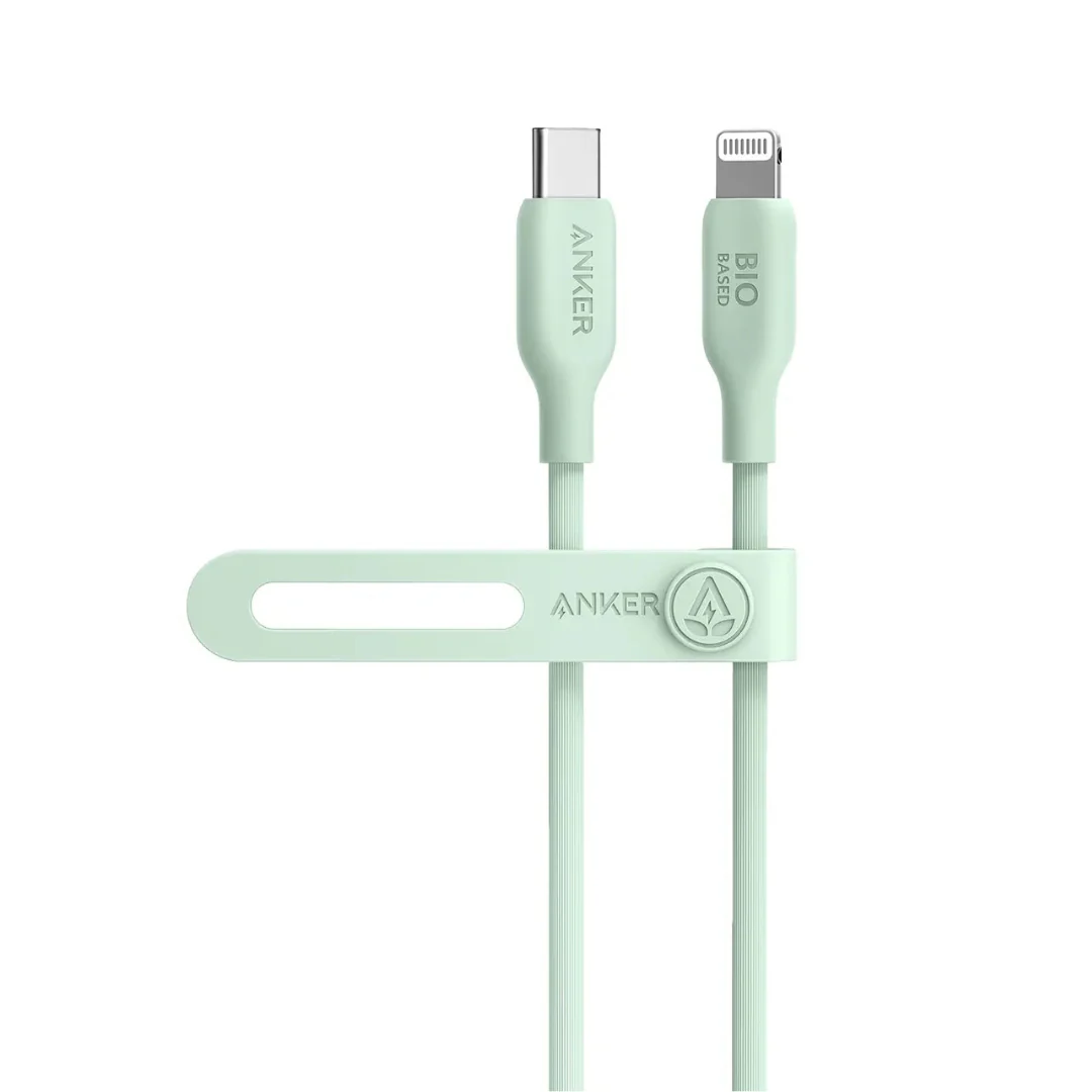 Stock promotionAnker 542 USB C to Lightning Charging Cable 90cm - Green | A80B1H61
